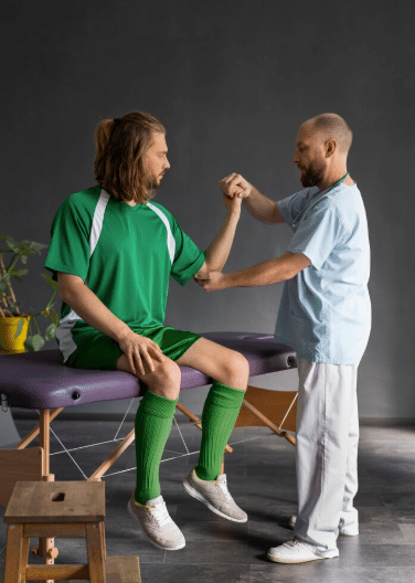 Full shot athlete doing physiotherapy Free Photo 04 29 2025 12 44 AM